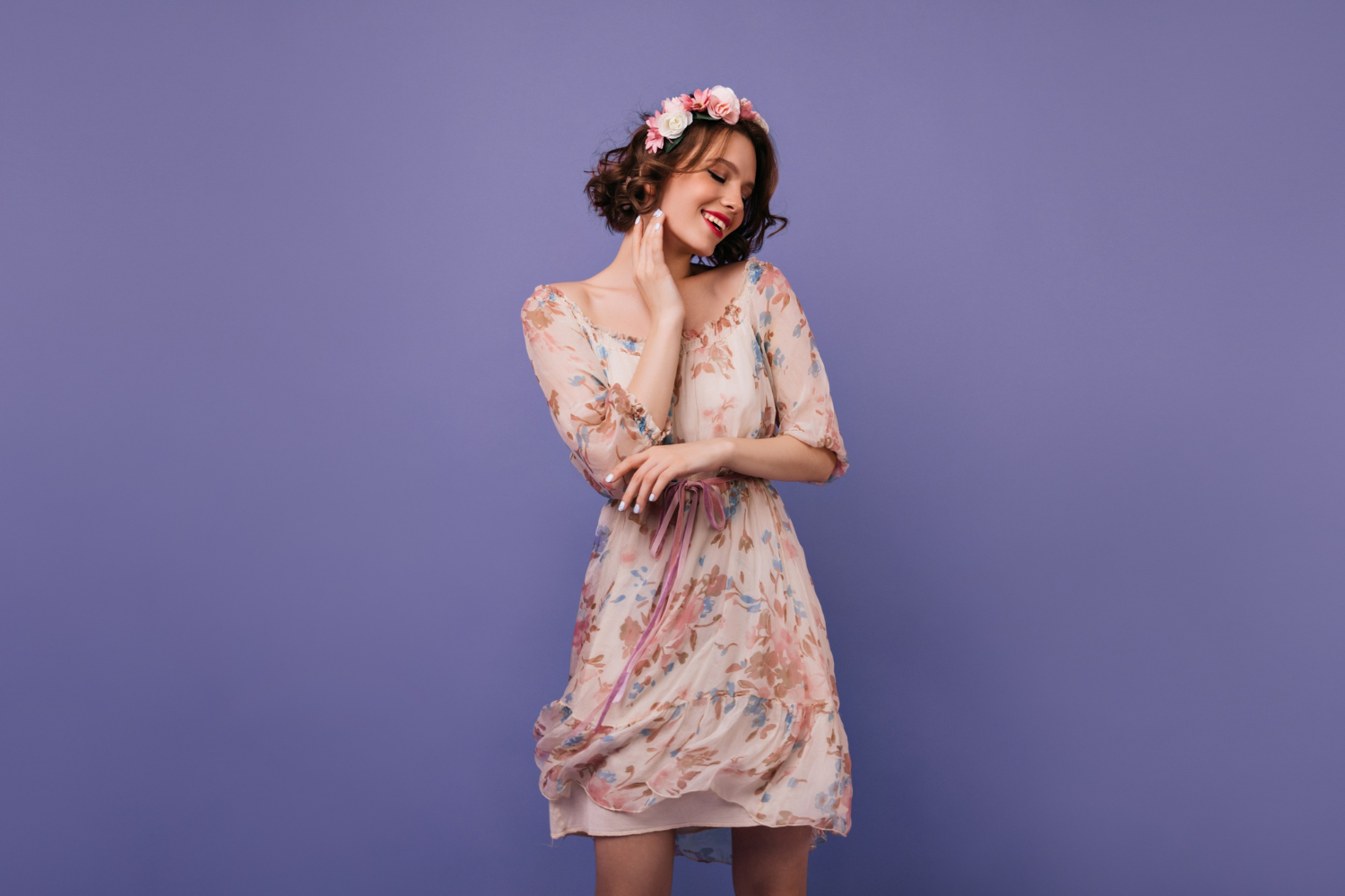 Rochii înflorate pe timp de iarnă – sfaturi și recomandări